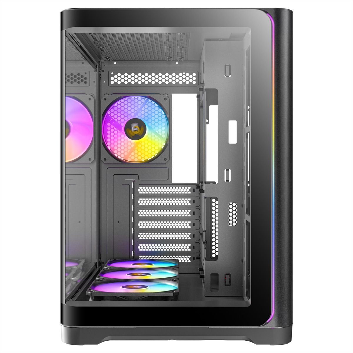 ANTEC Constellation C5 Curve ARGB PC Gehäuse Midi Tower ATX, schwarz