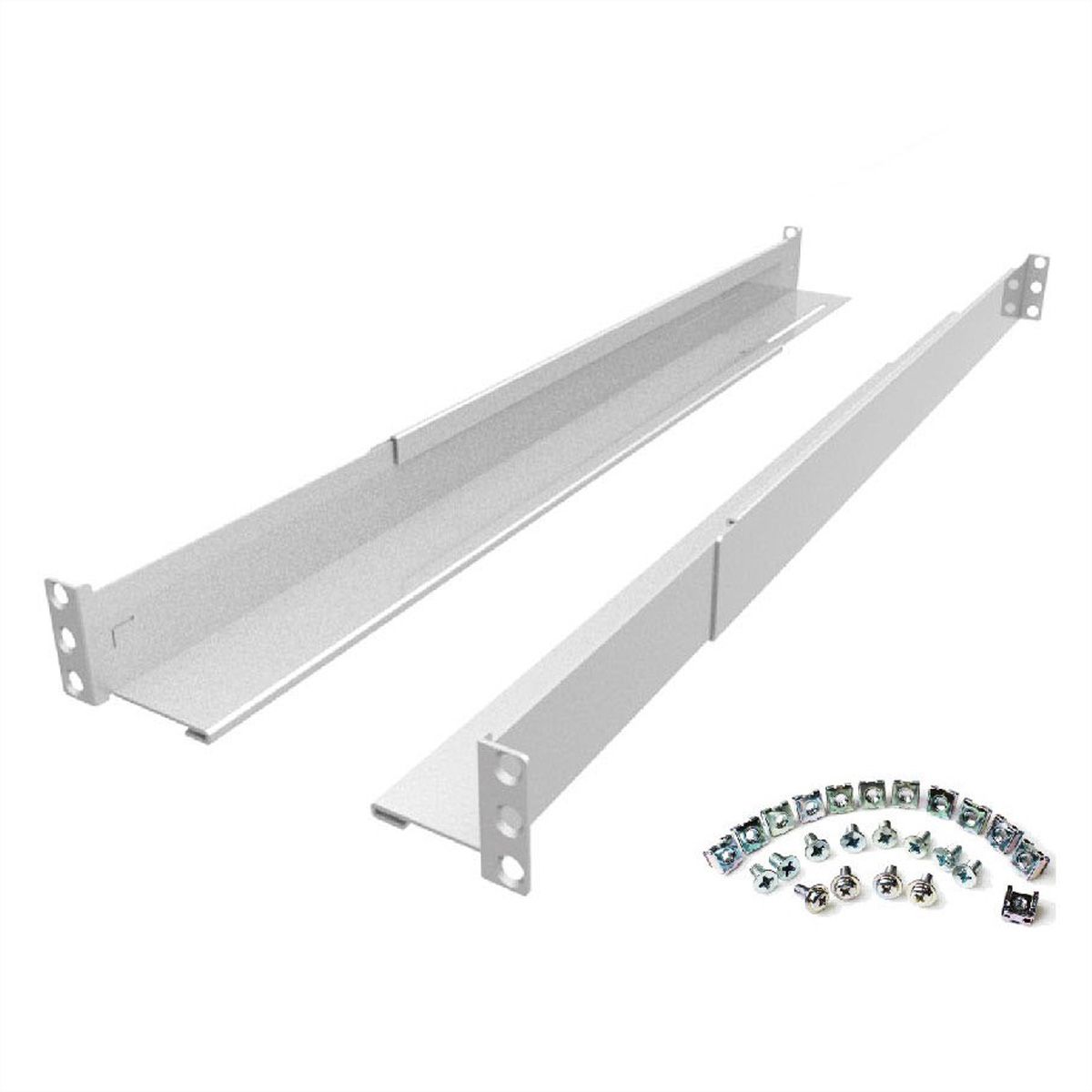 ROLINE USV 19''-Rail Kit 1/2/3 HE 60-90 cm, grau