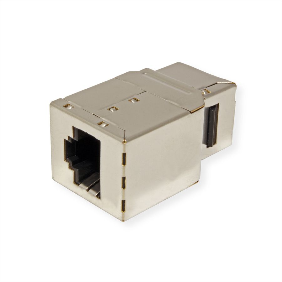 ROLINE RJ-45 Kupplung, Keystone, geschirmt, Cat.6A (Class EA)