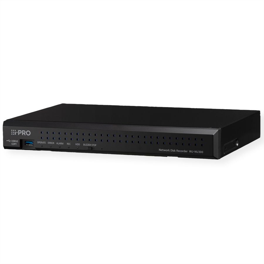 i-PRO WJ-NU300KG NVR Netzwerk-Videorekorder, 16-CH, 8x PoE