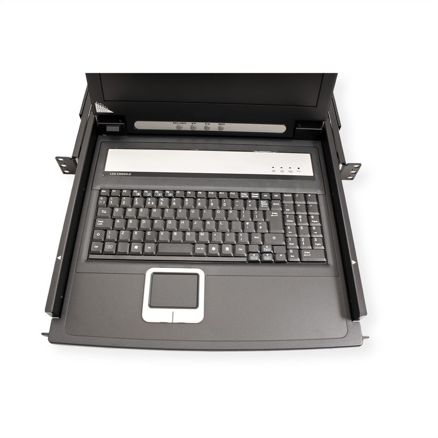 ATEN CL1000M KVM-Konsole, 43cm LCD, VGA, PS/2, UK-Layout
