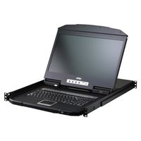ATEN CL3716NW US 16-Port USB HDMI LCD KVM Konsole, US-Layout
