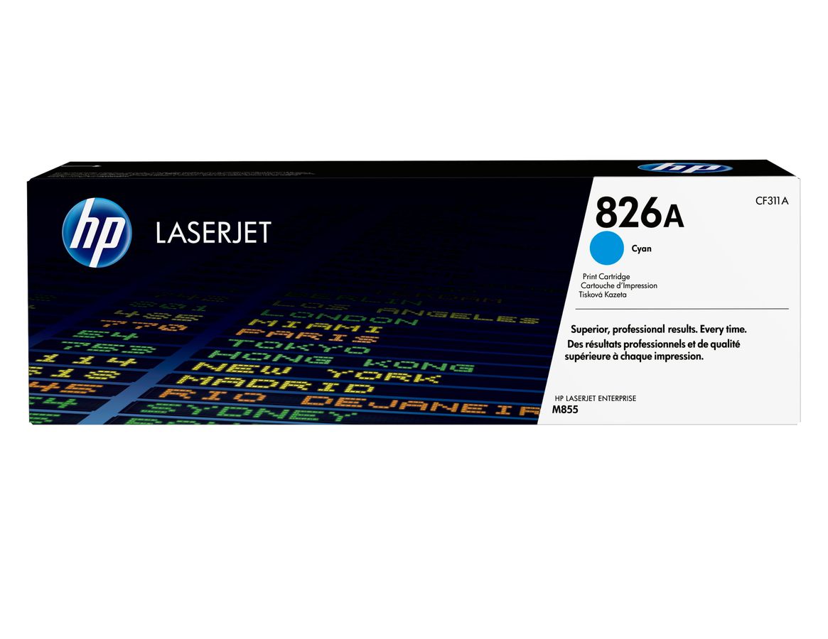 HP 826A Cyan Original LaserJet Tonerkartusche