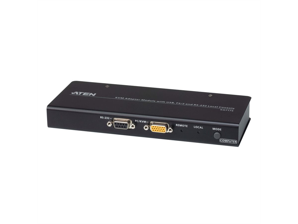 ATEN KA7174 KVM Adapter Modul mit lokaler USB, PS/2 und RS-232 Konsole