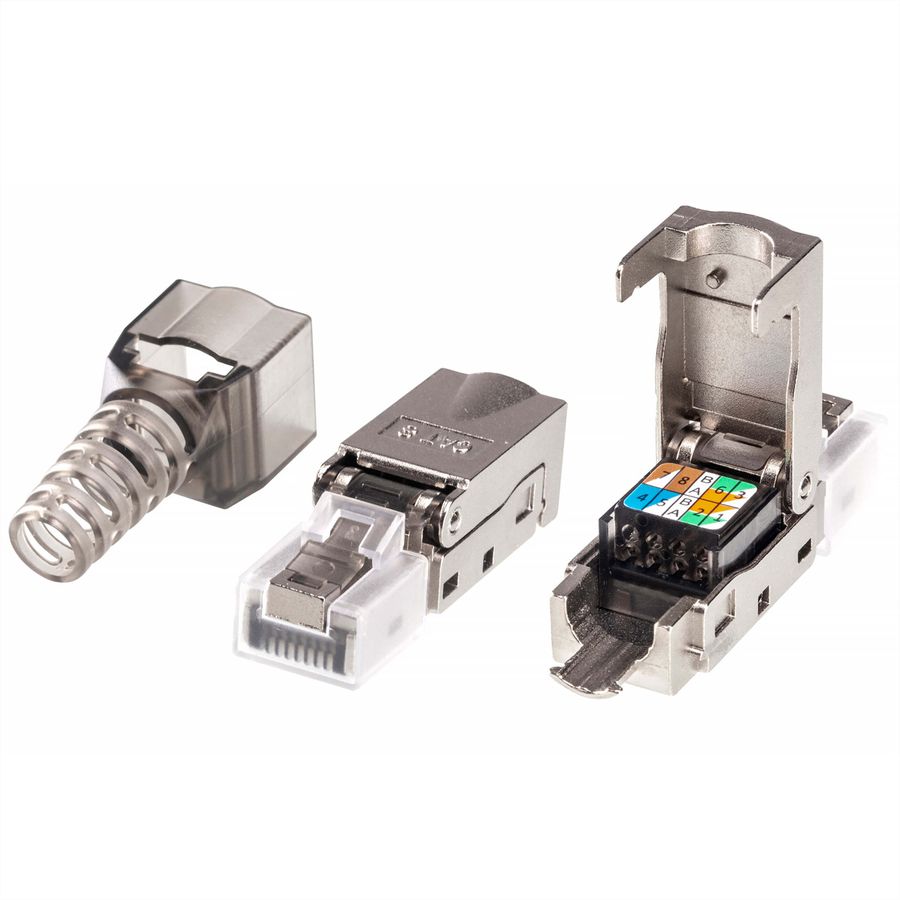 ATEN 2A-245G Cat.6A RJ-45 Connector, 10 St.