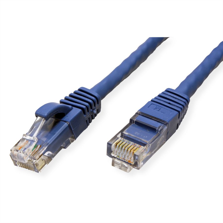 VALUE Patchkabel Cat.6A (Class EA) UTP, blau, 5 m