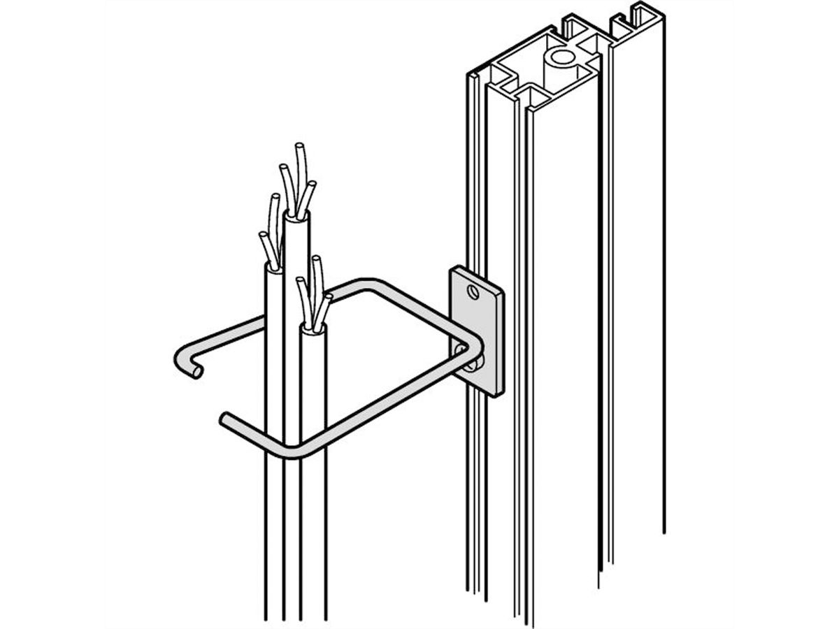 SCHROFF Kabelösen - KABELOESEN 120BX112T 800B