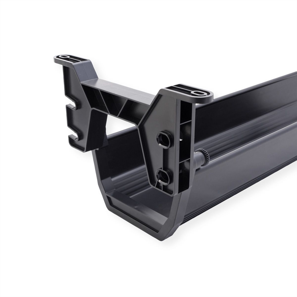 ROLINE Easy2Open Kabelkanal, Untertischmontage, schwarz, 44,9 cm