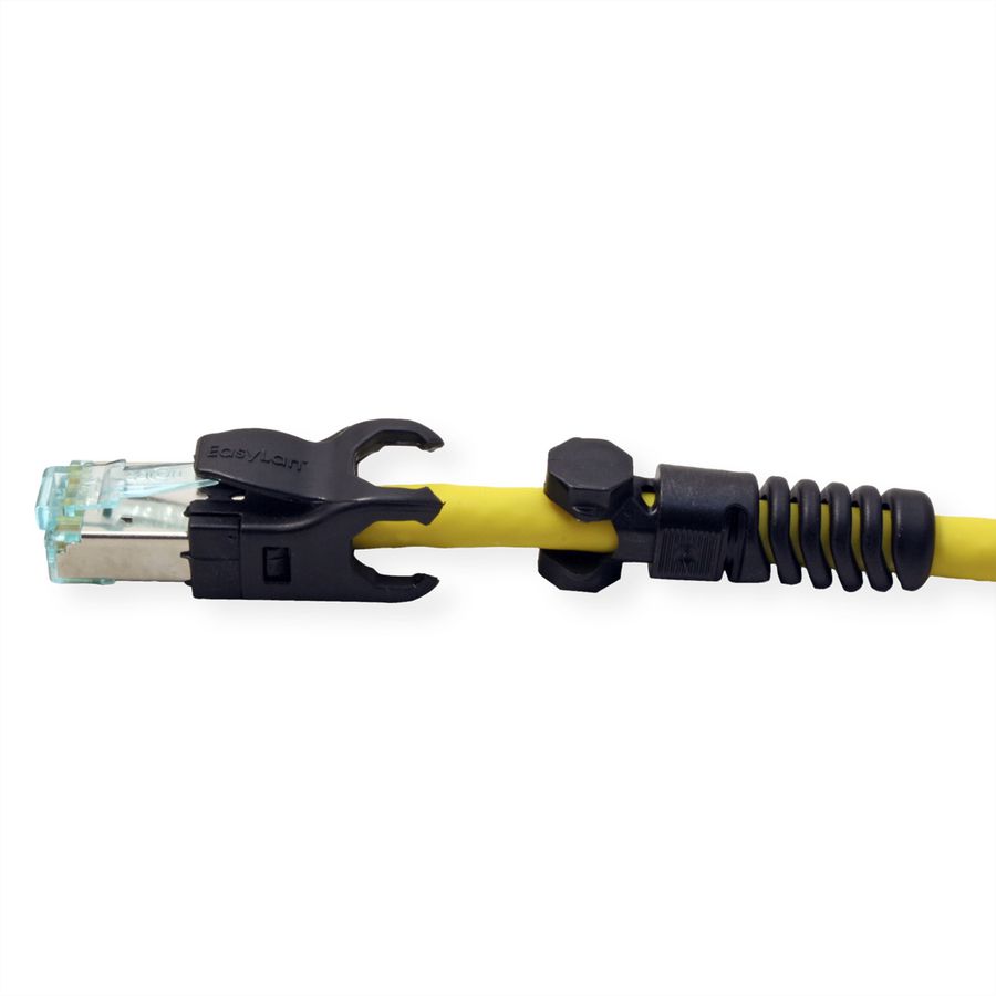 EasyLan VarioBoot Patchkabel Cat.6A, S/FTP, gelb, 3 m