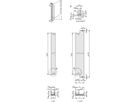SCHROFF Frontplatte, U-Profil, schirmbar - FRONTPLATTE IEEE 6HE 16TE