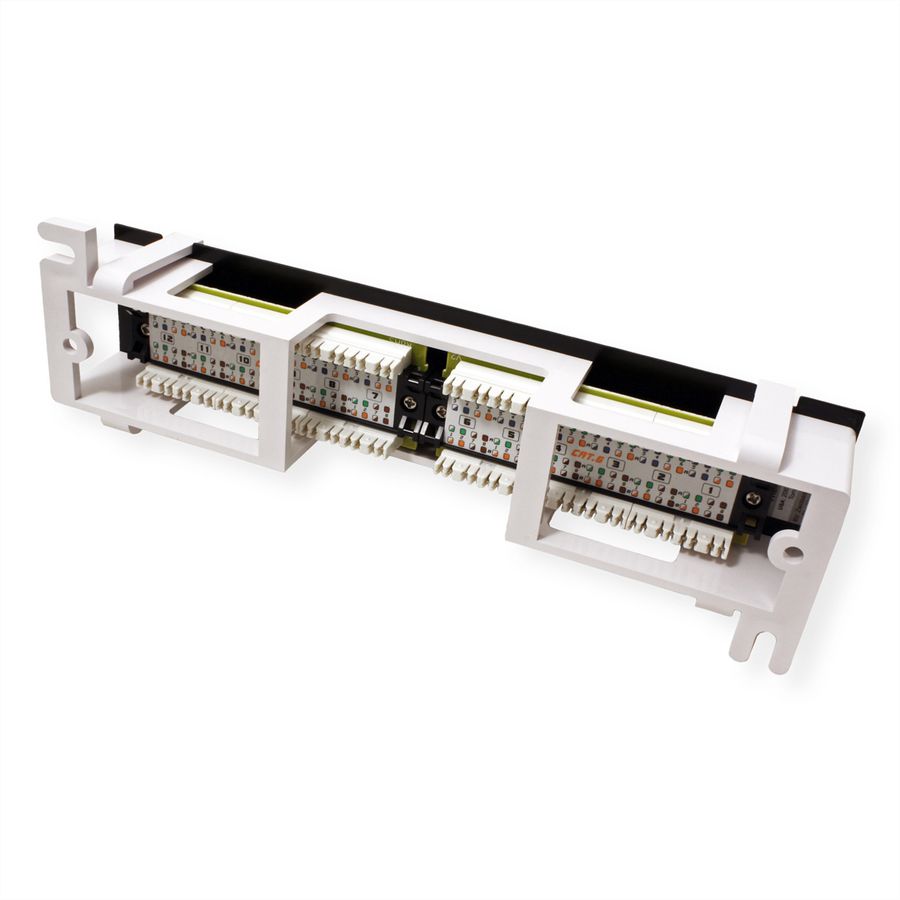 TRENDnet TC-P12C6V Patch Panel, 12-Port Wall Mount Cat6 ungeschirmt