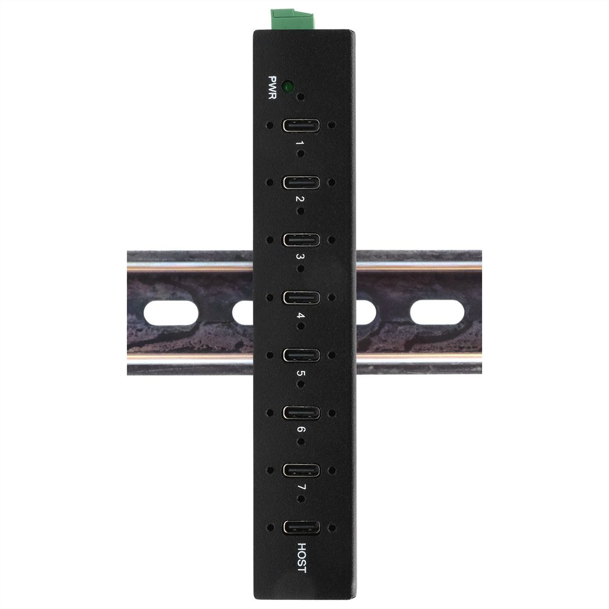 EXSYS EX-12277HMS 7-Port USB 3.2 Gen 2 Metall HUB, mit 7x C-Anschlüsse