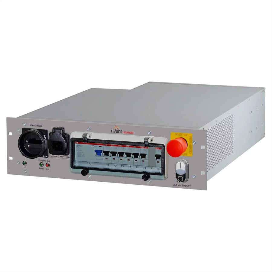 SCHROFF Rack Safety Plus, 3 HE, 230 V AC, CEE