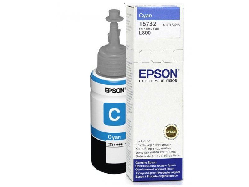 Epson T6732 Tintenpatrone Original Foto zyan 1 Stück(e)
