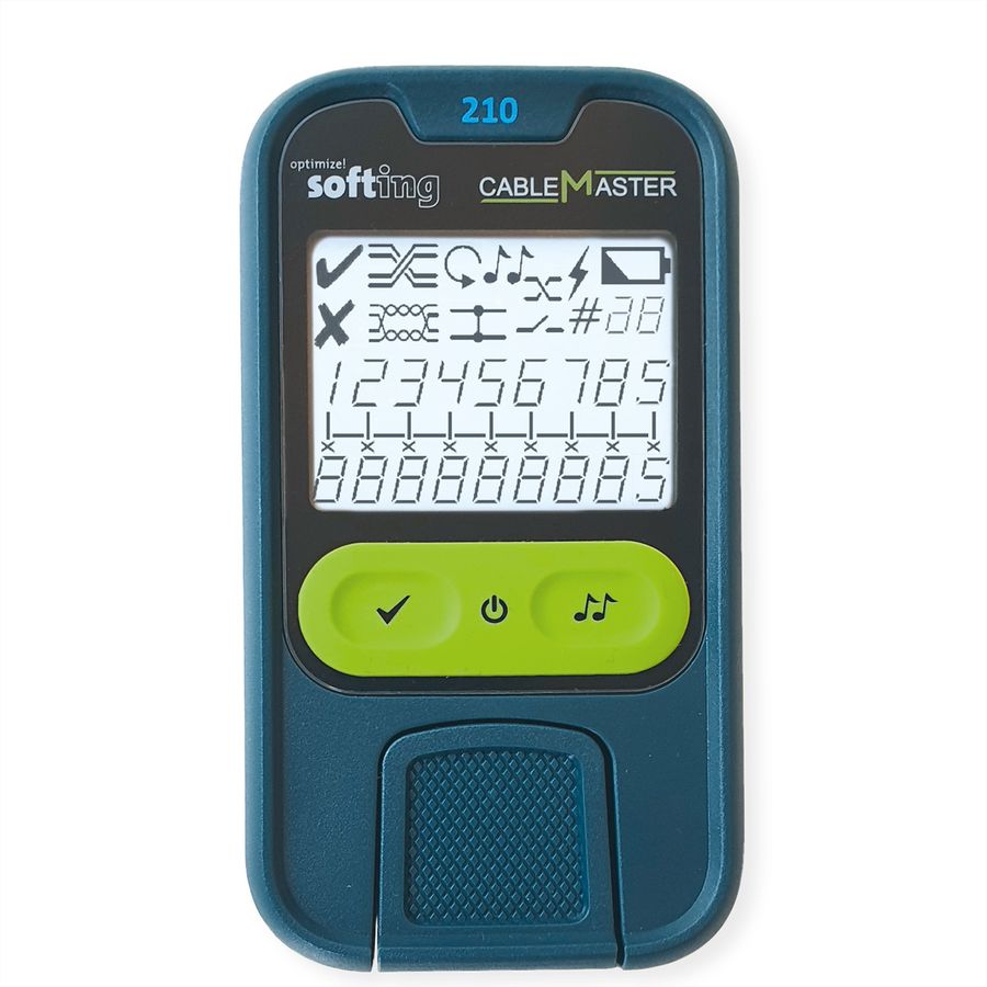SOFTING CableMaster 210, Durchgangs- und Verdrahtungstester