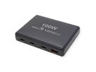 VALUE USB Charger, 4 Port (1x USB-A, 3x USB-C), max. 100W