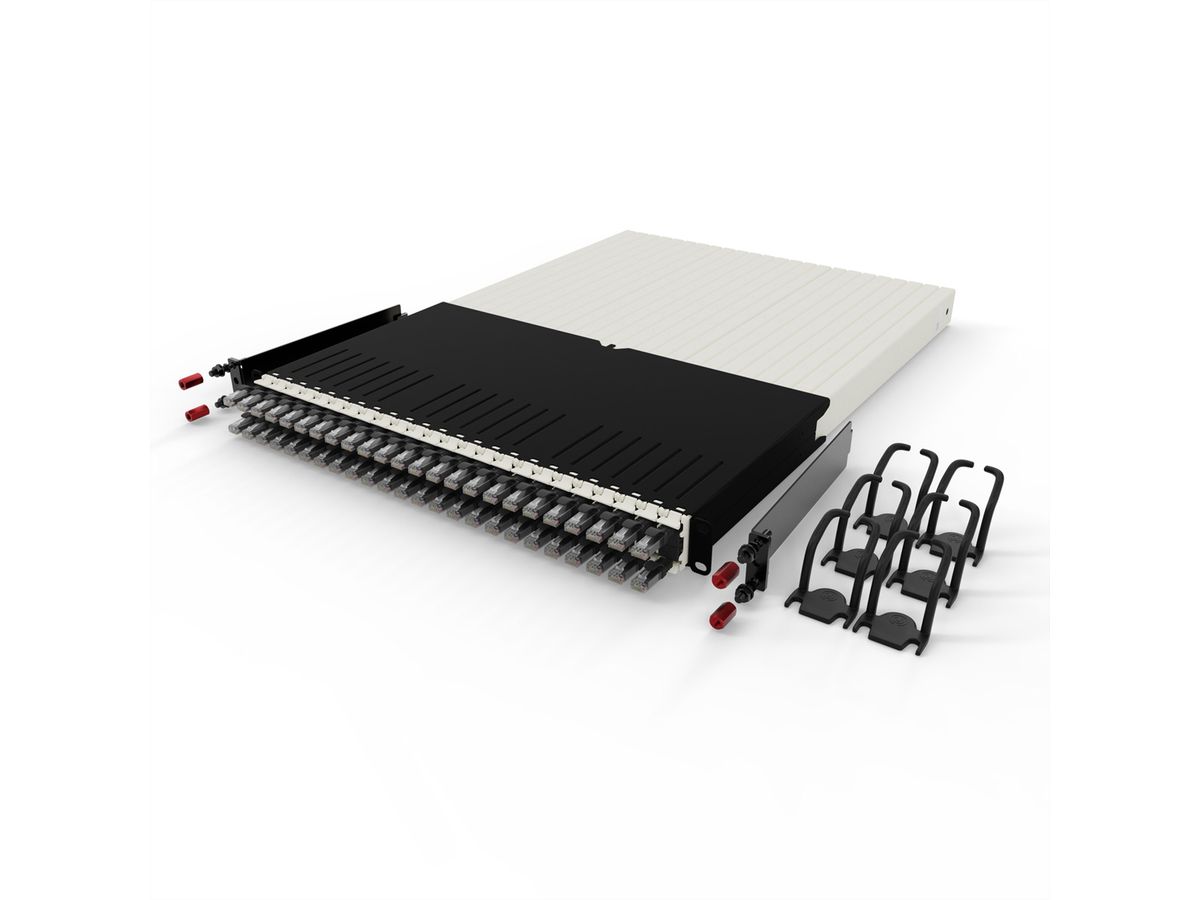 patchbox.one 30RU UTP schwarz Cat.6a 1,8m