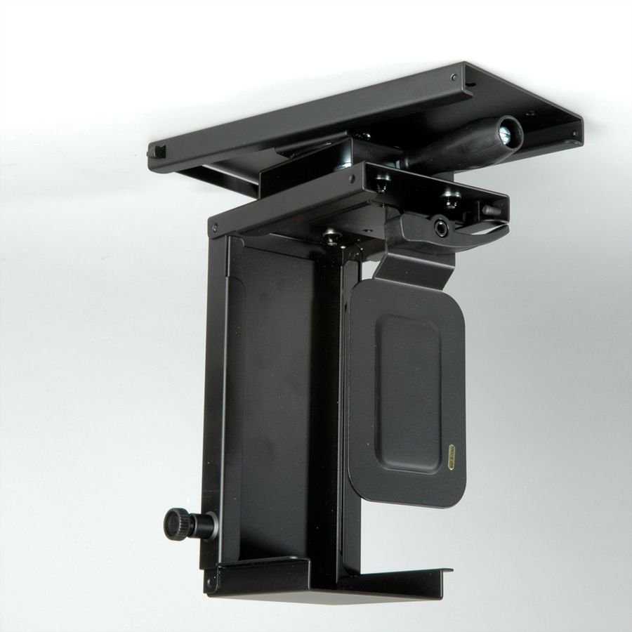 ROLINE Mini-PC-Halterung ausziehbar, drehbar, schwarz