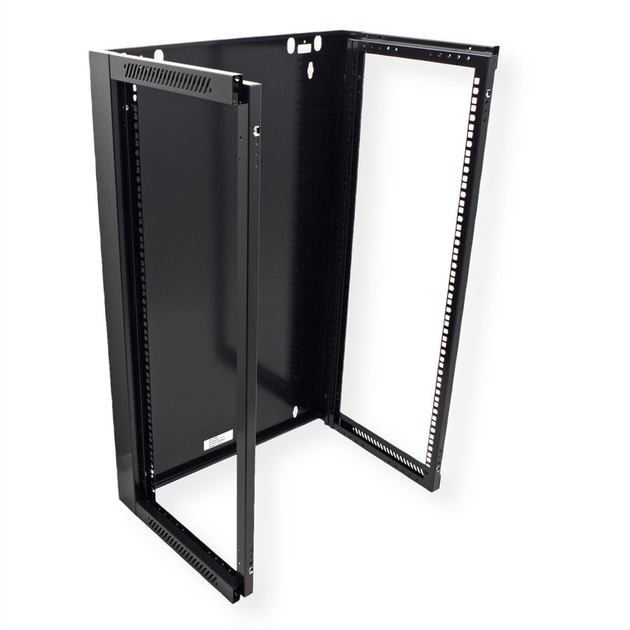 VALUE Wandgehäuse 18 HE (HxBxT) 901x570x450mm, Bausatz, schwarz
