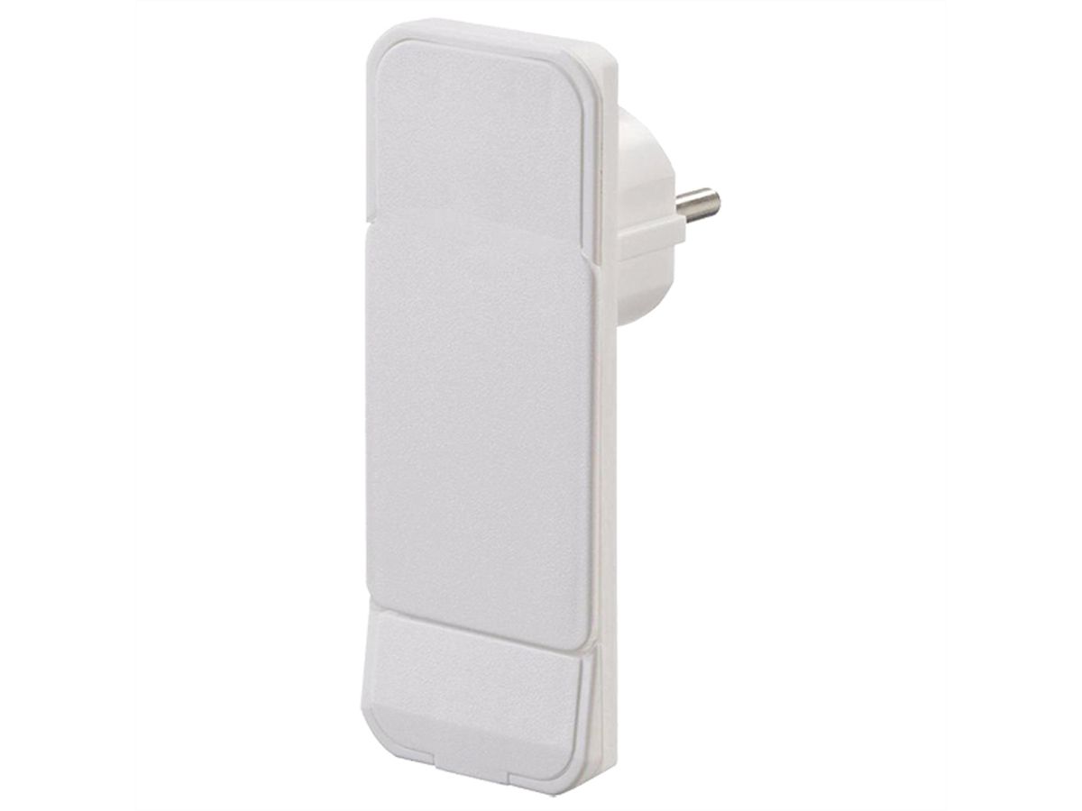 BACHMANN SMART PLUG Schutzkontakt Montagestecker, weiß