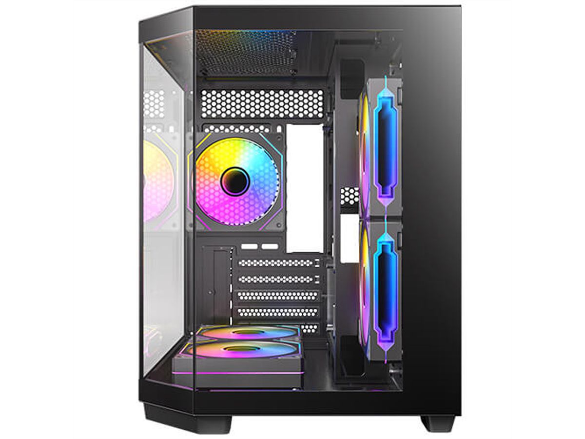 ANTEC CX M2 ARGB B PC Case, Mini-Tower microATX, schwarz
