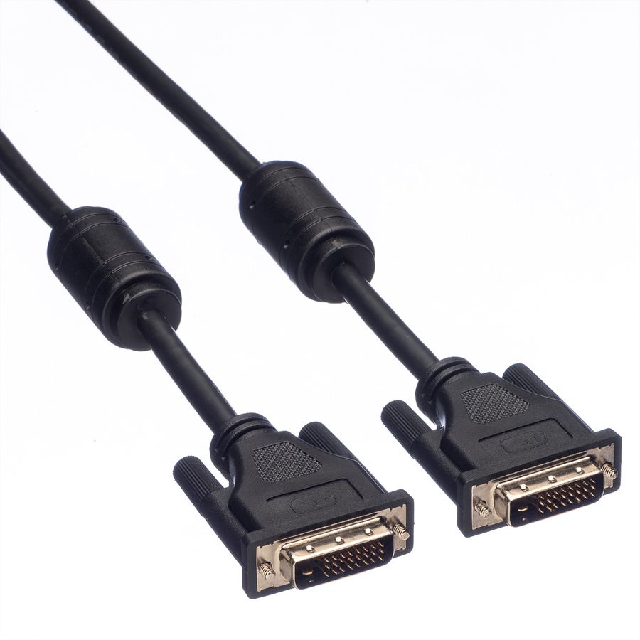 ROLINE Monitorkabel DVI, ST-ST, (24+1) dual link, 2 m