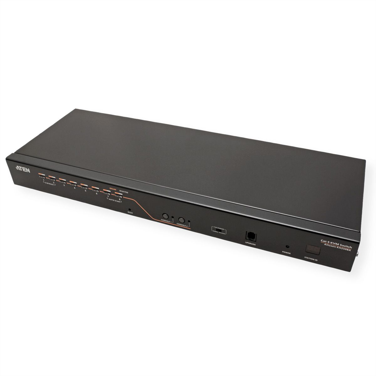 ATEN KH2508A 2-Konsole 8-Port Multi-Interface (DisplayPort, HDMI, DVI, VGA) Cat 5 KVM Switch