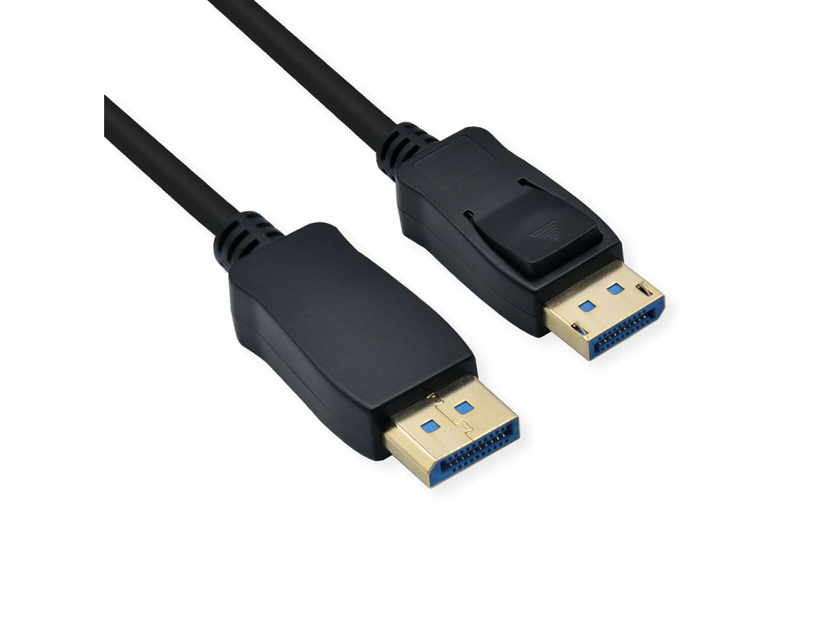 ROLINE DisplayPort Kabel, v2.0, DP ST - ST, schwarz, 1,5 m