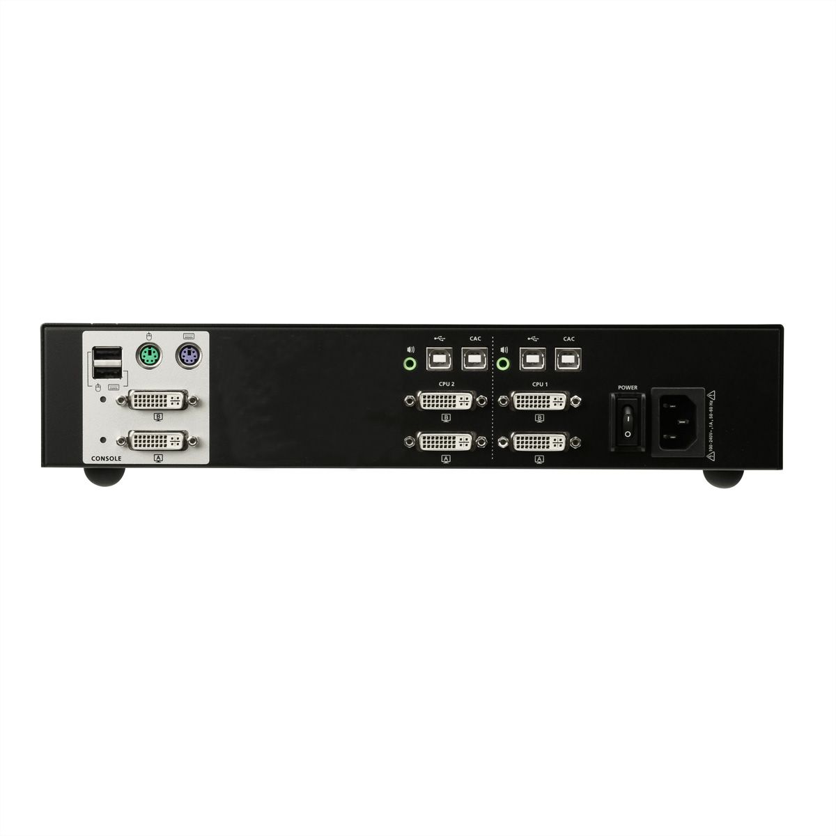 ATEN CS1142D 2-Port USB DVI Dual Display Secure KVM