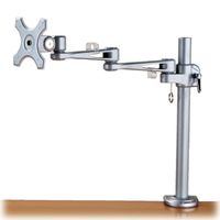 VALUE LCD-Arm Trägerstange, 4 Gelenke, Tischmontage, bis 10 kg