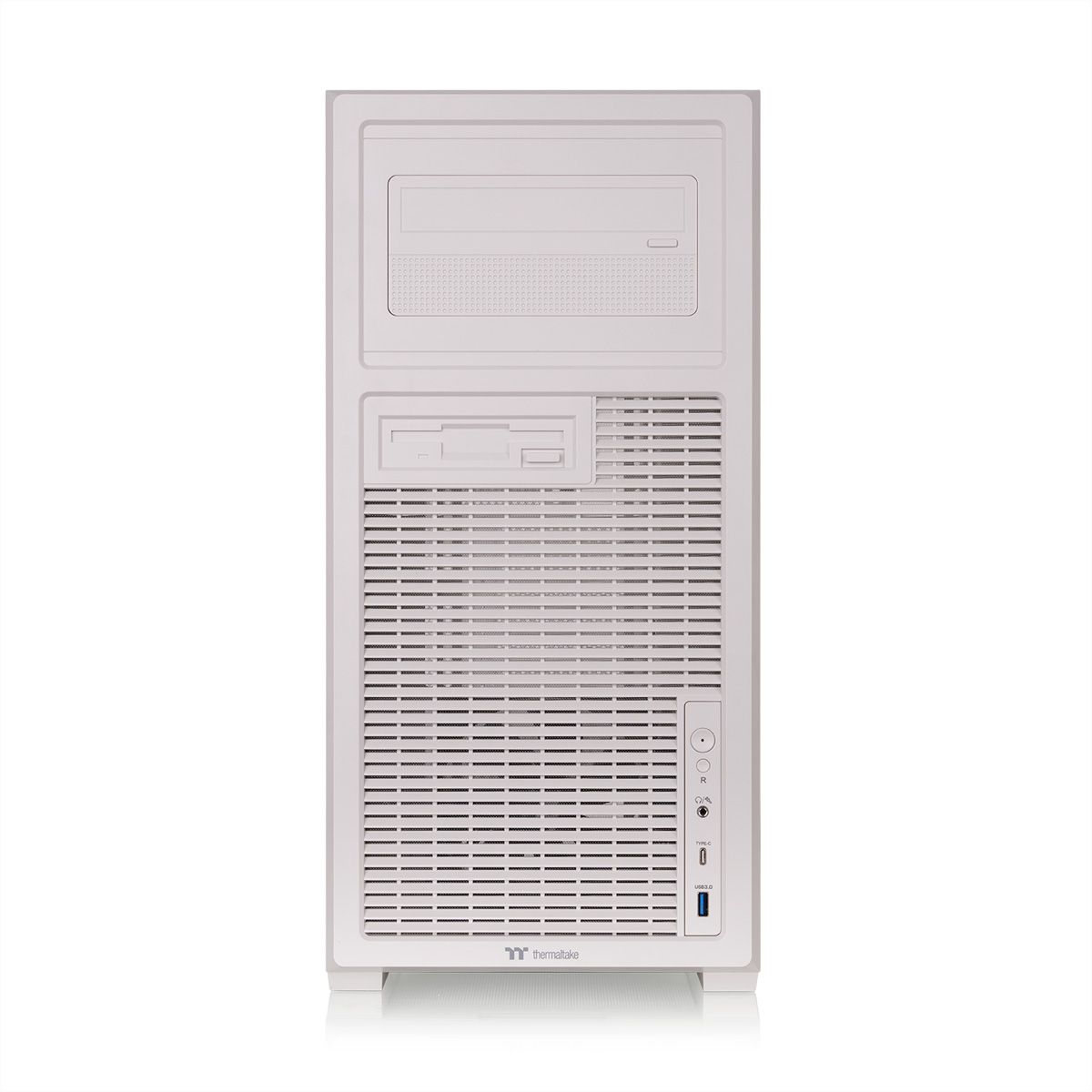 Thermaltake Retro 360 TG Mid Tower Gehäuse, beige