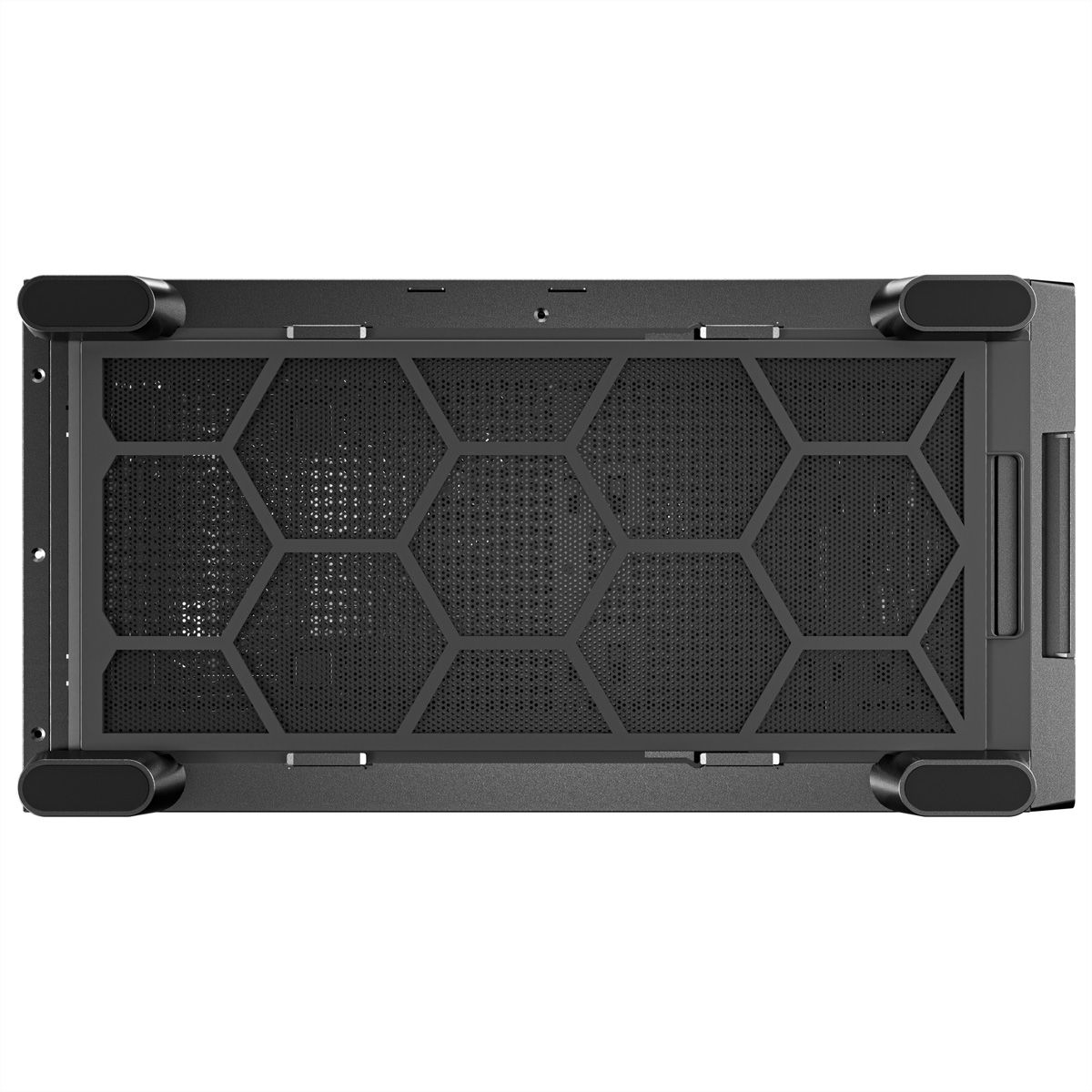ANTEC FLUX PC Gehäuse Midi Tower Gaming ATX, schwarz