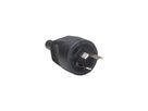 BACHMANN Schutzkontaktstecker, Australien 10A/250V, schwarz