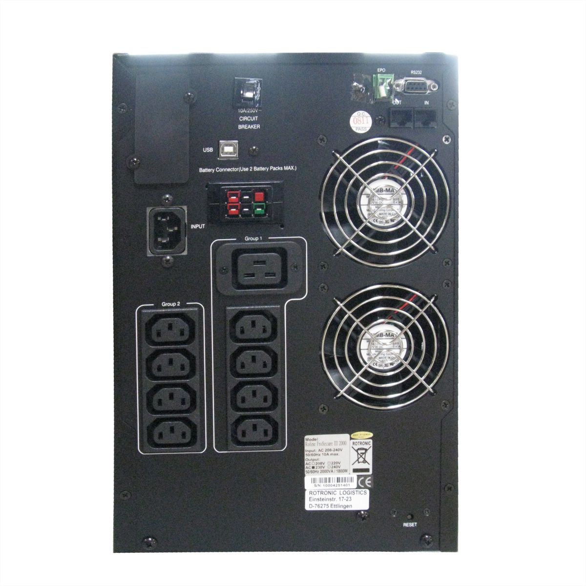 ROLINE ProSecure III 2000 - Online USV