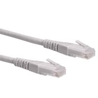 ROLINE Patchkabel Cat.6 (Class E) UTP, grau, 2 m