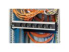 BACHMANN Handwerkerleiste 6x Schutzkontakt, 19-Zoll-Rack kompatibel, 2 m