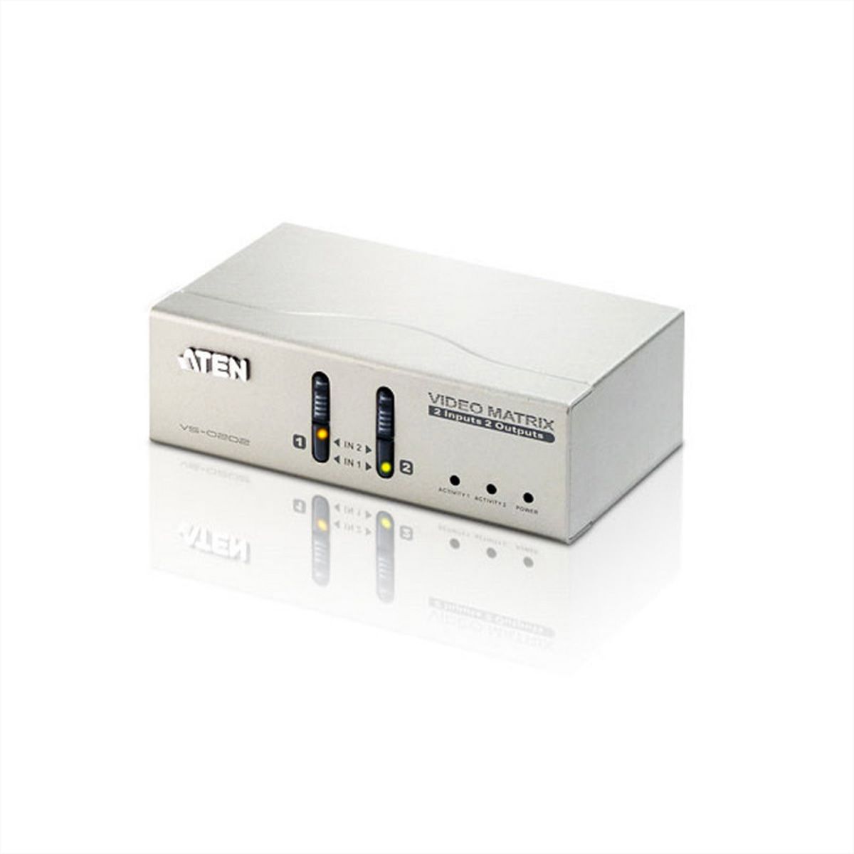ATEN VS0202 2 x 2 VGA Audio/Video Matrix-Switch
