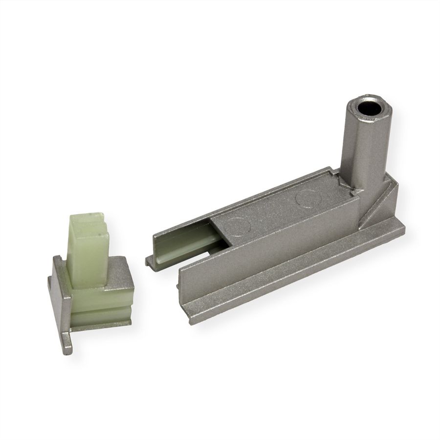 BACHMANN Desk2 Klebesockel-Set, Inox