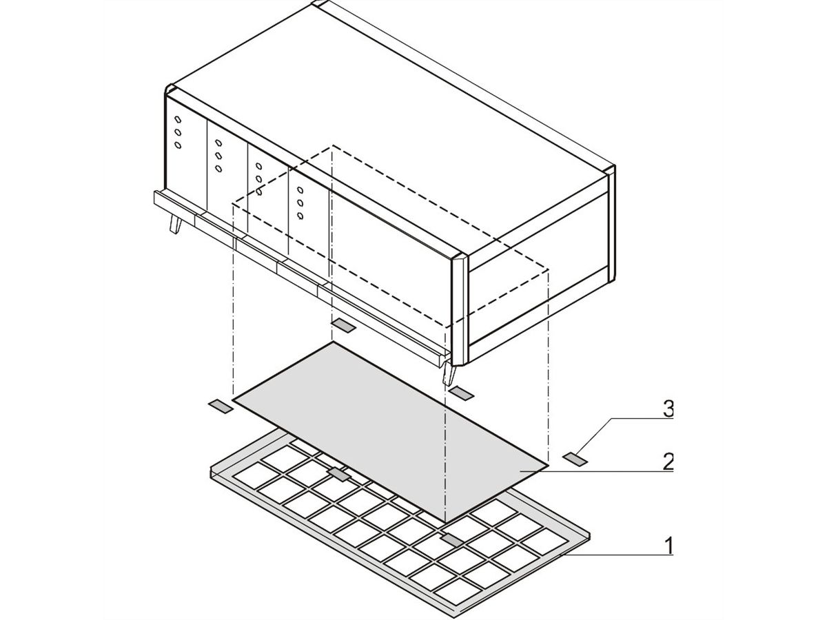SCHROFF Luftfilter für ratiopacPRO air - RATIOPAC PRO LUFTFILTER 84TE