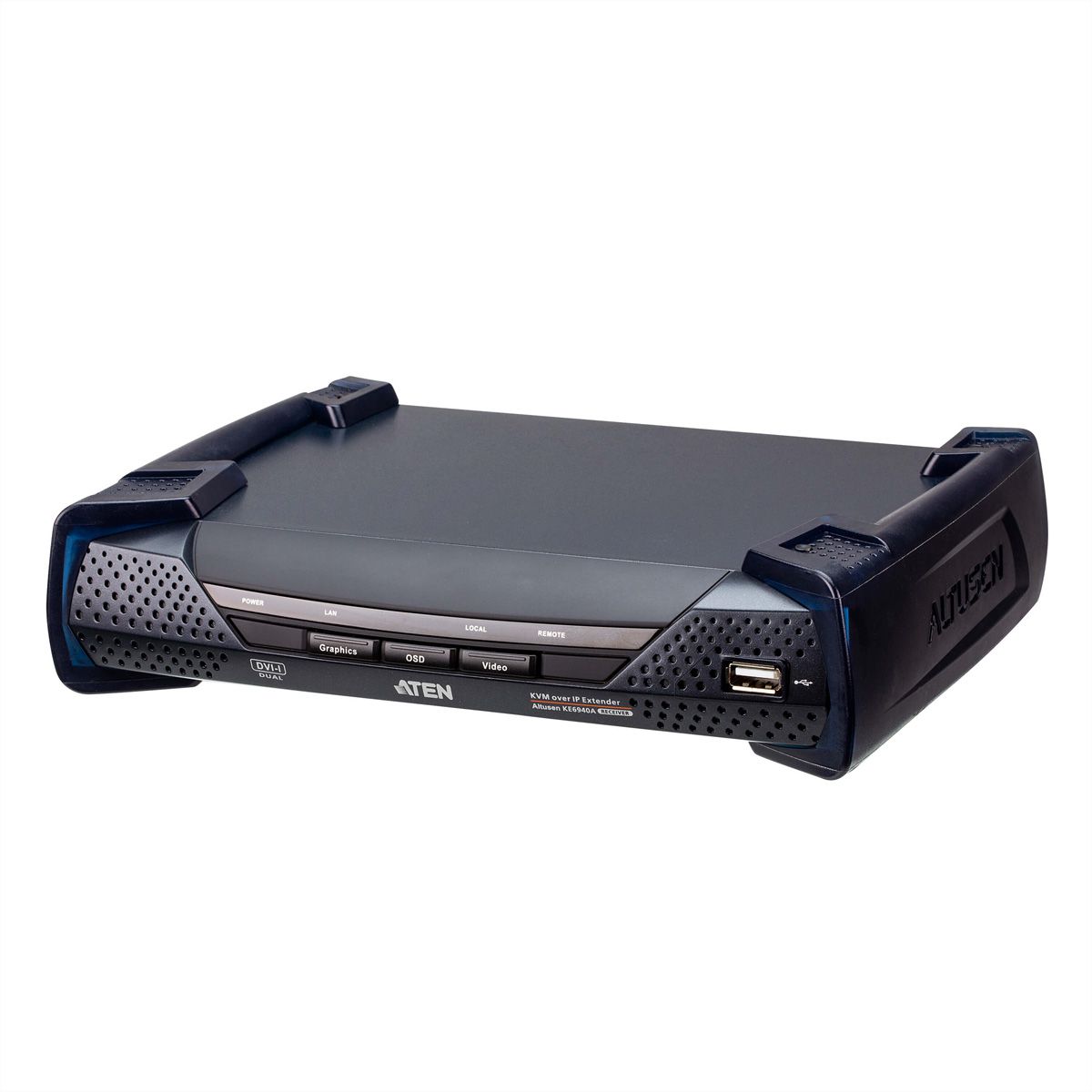 ATEN KE6940AR DVI KVM Over IP Extender nur Empfänger
