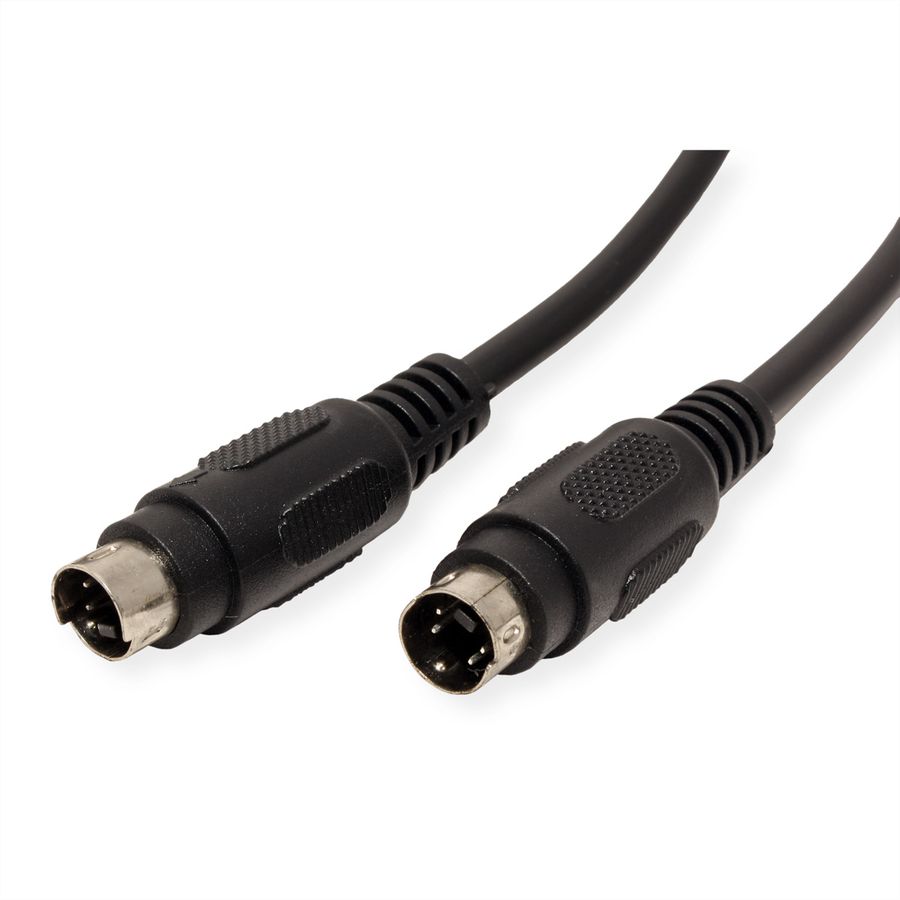 VALUE S-Video Kabel, schwarz, 3 m