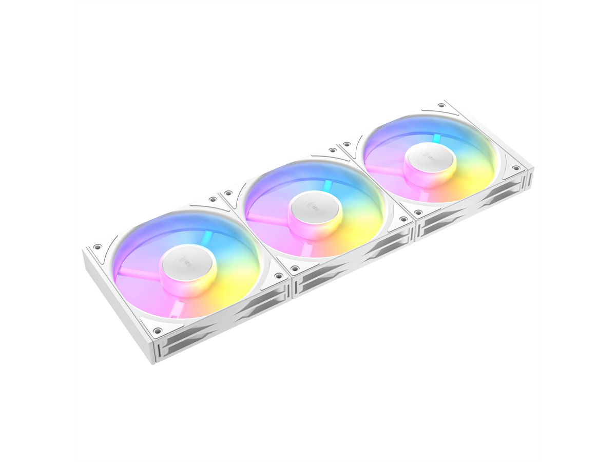 ANTEC C120 ARGB Fan PC Gehäuselüfter 120mm 3er Pack, weiß
