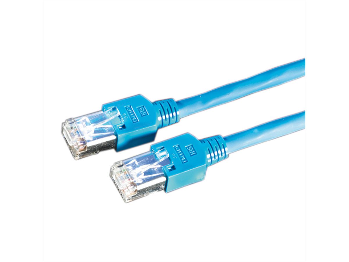 DÄTWYLER Patchkabel Kat.5e (Class D) S/UTP, CU 5502 flex LSOH, Hirose TM11, blau, 5 m