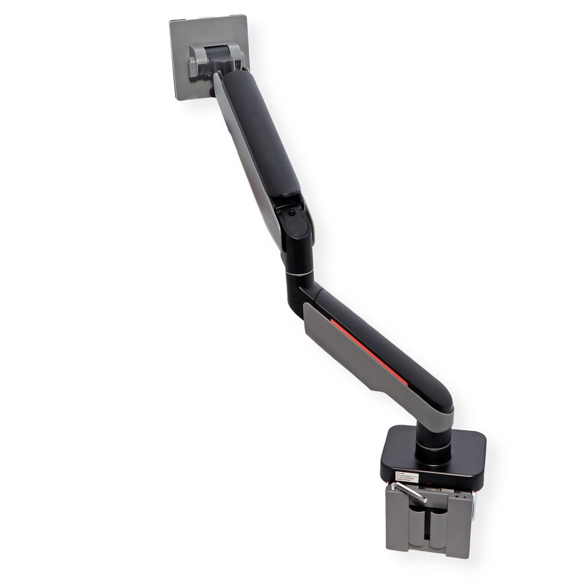 ROLINE LCD-Arm, Tischmontage, Gasfeder, 5 Gelenke, 17-49 Zoll, bis 20 kg