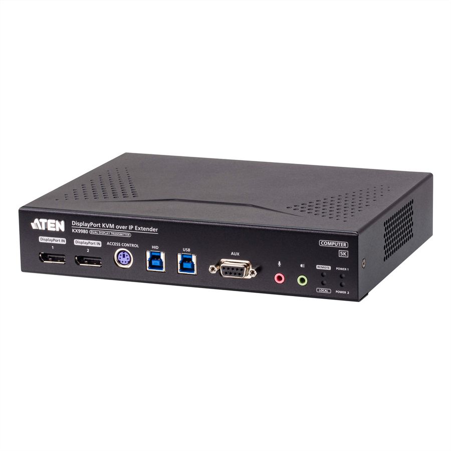 ATEN KX9980T 5K DisplayPort Dual Display KVM over IP Sender
