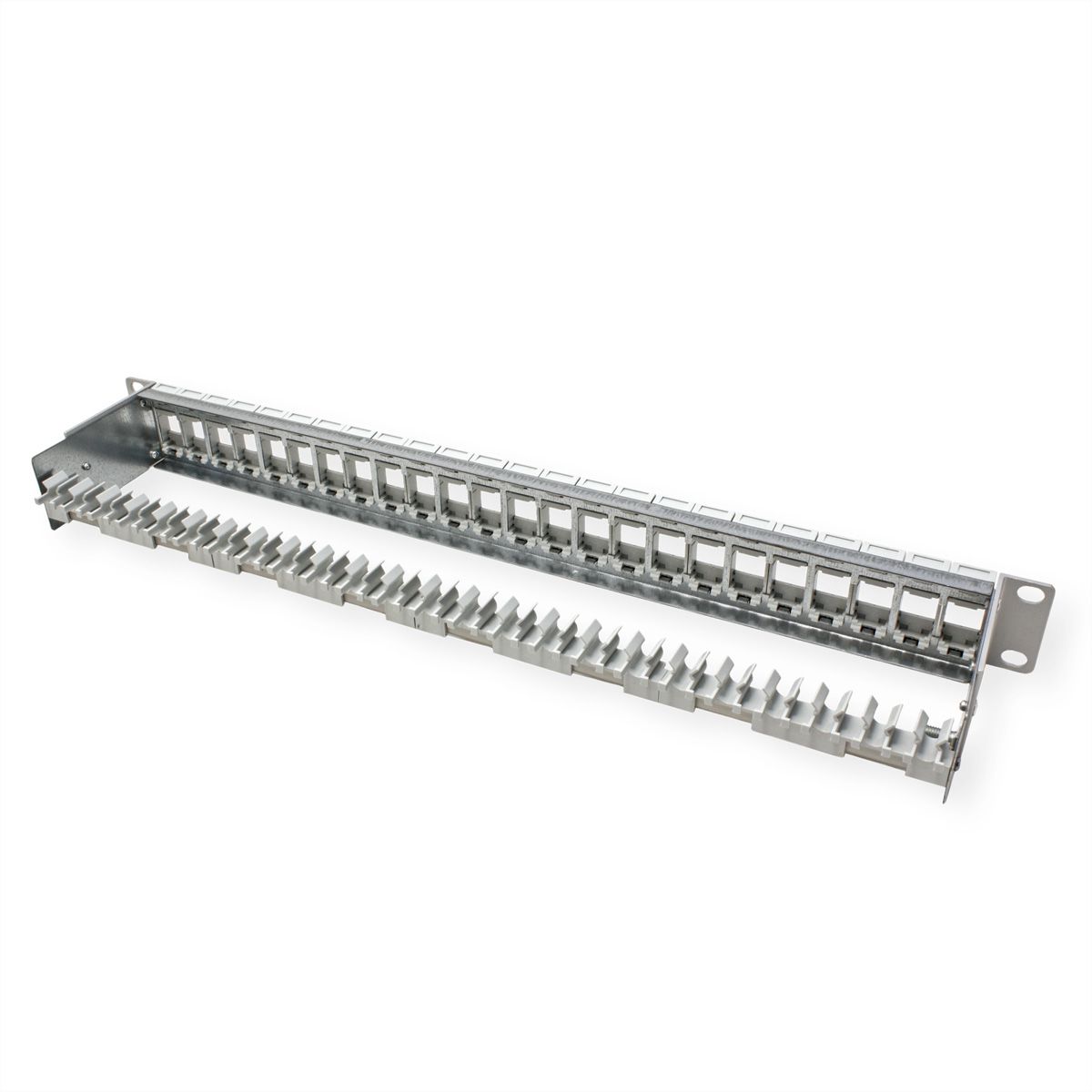 METZ CONNECT 19"-Panel 1HE Modulträger leer für 24 Module (E-DAT oder C6A)