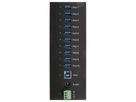 EXSYS EX-11230HMS 10 Port USB 3.2 Gen 1 HUB Din-Rail Kit und Wand VIA VL811+ Chipset