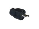 BACHMANN Montagestecker, für Zuleitung H03VV-F3G0,75-1,0-1,5mm, schwarz