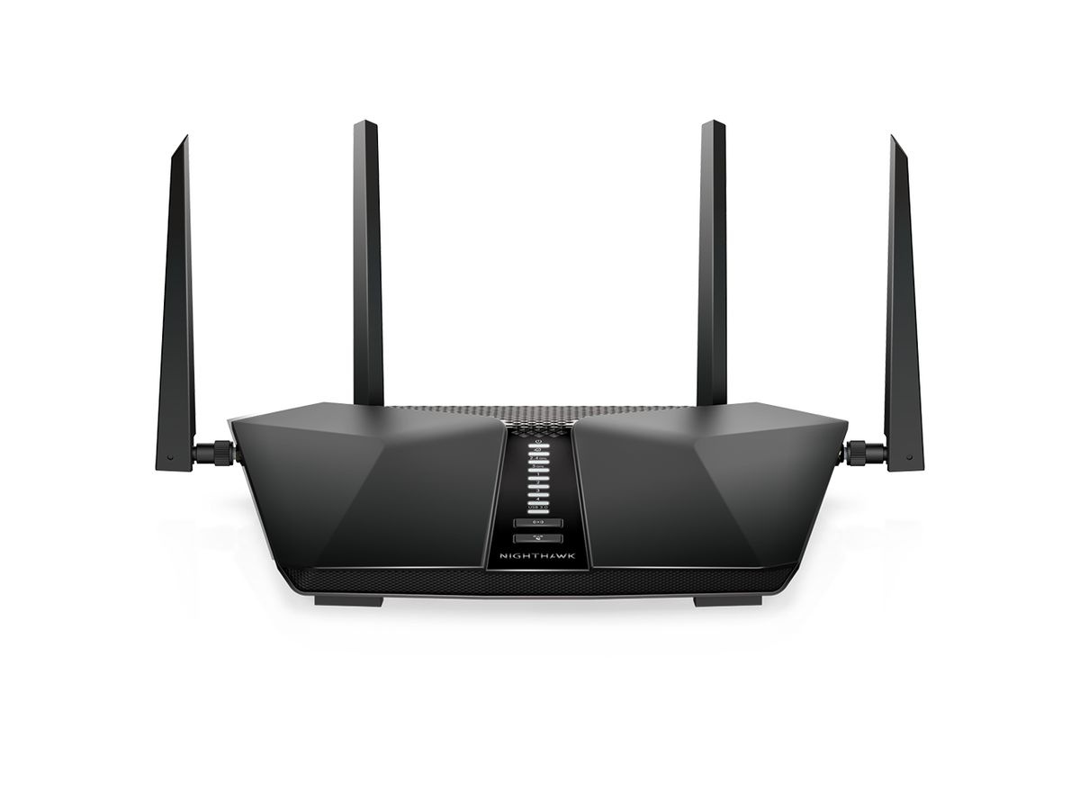 NETGEAR Nighthawk AX5400 WLAN-Router Gigabit Ethernet Dual-Band (2,4 GHz/5 GHz) Schwarz