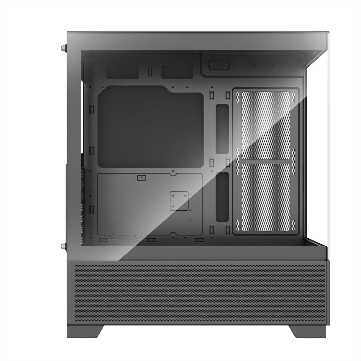 XILENCE Xilent Beam ATX PC-Gehäuse schwarz, X218.ARGB Gaming ATX PC Case